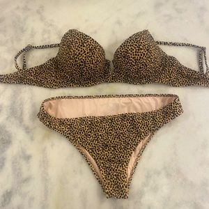 Shade and Shore Animal Print Bikini